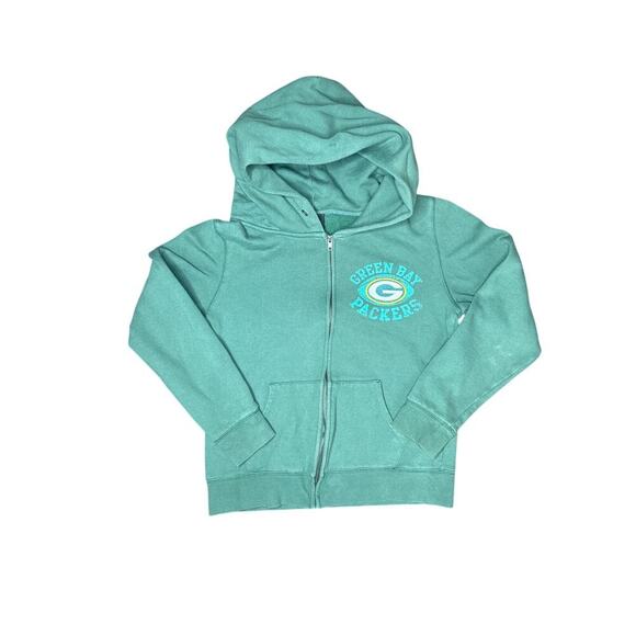 NFL Green Bay Packers Women’s Zip Hoodie – Green – Size Medium - Picture 1 of 6